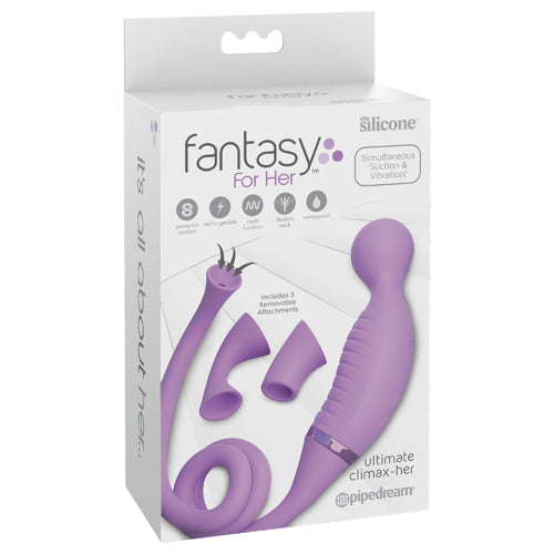 Her Fantasy Collection Silicone Ultimate Climax-Her - Purple