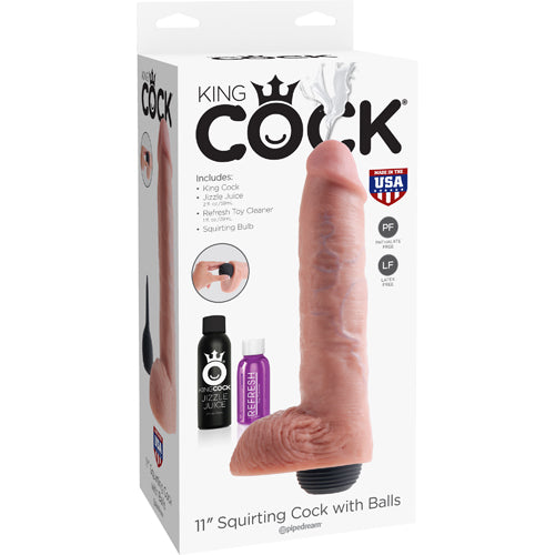 KC 11" SQUIRTING COCK - Flesh