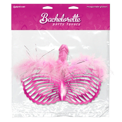 Bachelorette Party Favors - Masquerade Glasses Pink