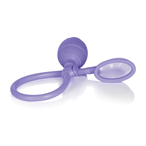 Mini Silicone Clitoral Pump - Purple