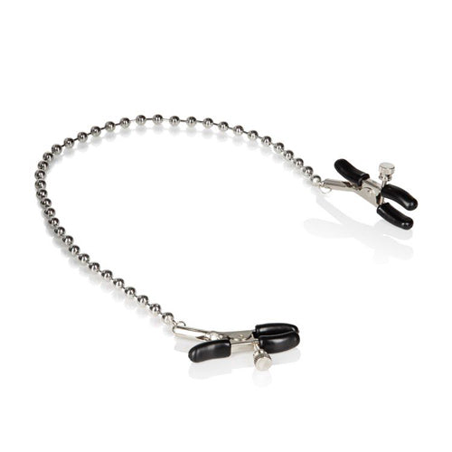 Nipple Play - Silver Beaded Nipple Clamps