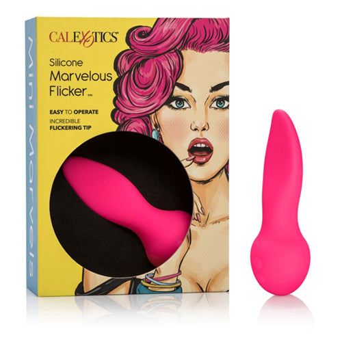 Mini Marvels Silicone Marvelous Flicker - Pink