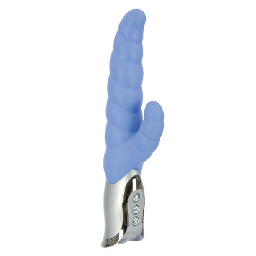 Couture Collection - 7 Function Silicone Vibrator - Melody - Blue
