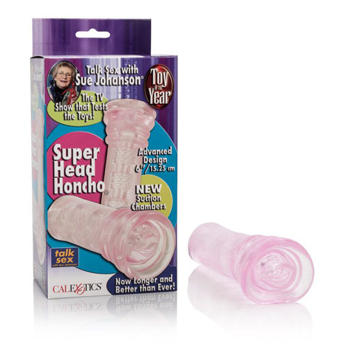 Sue Johanson's Super Head Honcho Masturbator - Pink