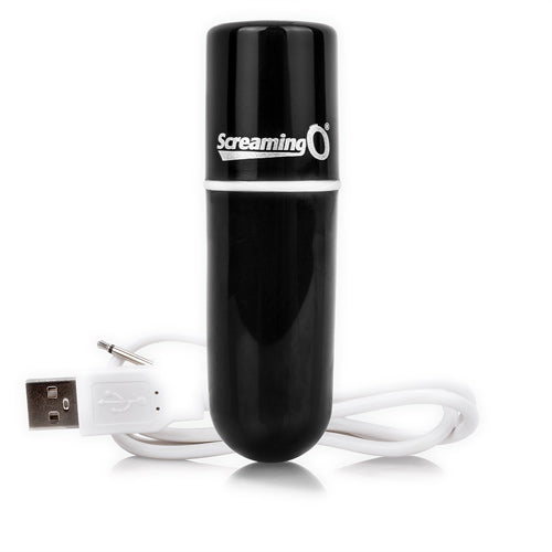 Screaming O - Charged Rechargeable Bullet Vibe - Black
