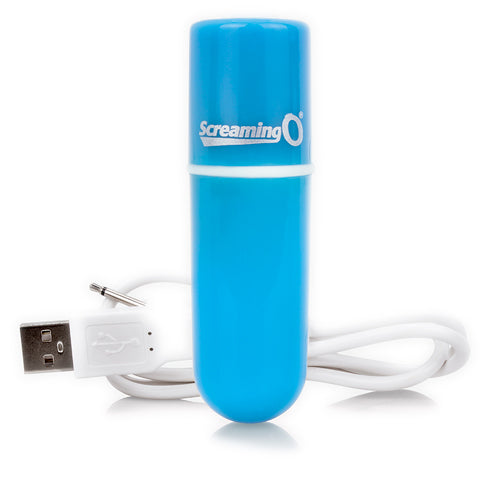 Screaming O - Charged Vooom Rechargeable Bullet Vibe - Blue