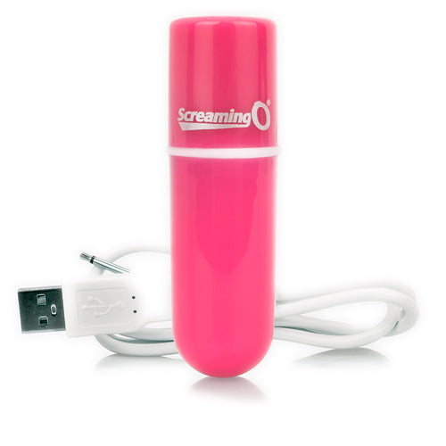 Screaming O - Charged Vooom Rechargeable Bullet Vibe - Pink