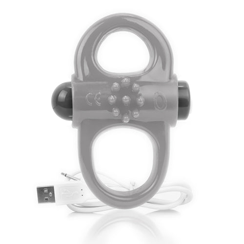 Screaming O - Charged Vooom Yoga Ring Mini Vibe - Grey