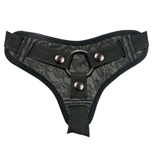 Sincerely Sportsheets Lace Strap-On Harness - Black