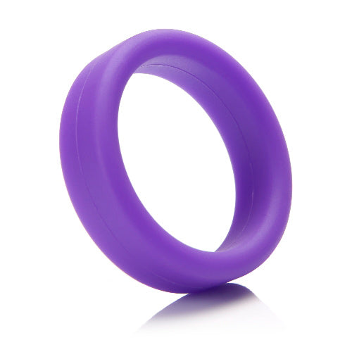 Super Soft Silicone C Ring Cock Ring - Purple
