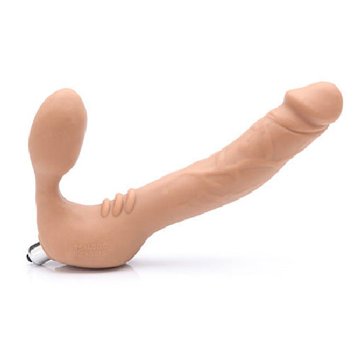 Realdoe Silicone Strapless Strap-On Dong - Flesh