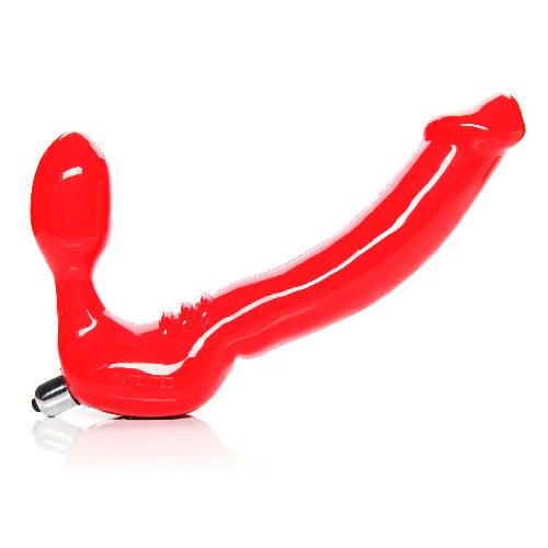 Feeldoe More - Silicone Strapless Strap-On - Red
