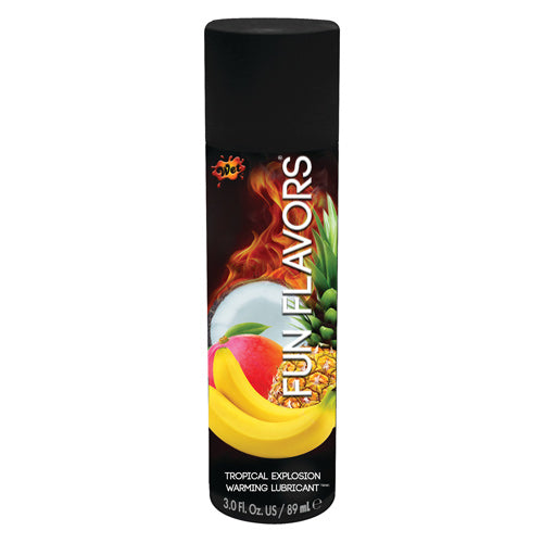 Wet Fun Flavours 4-In-1 Warming Lubricant - 3oz - Tropical Explosion