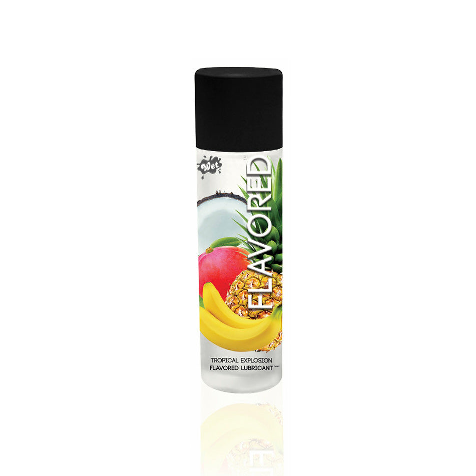Wet Flavoured Water Based Lubricant - 1oz - Tropical Explosion